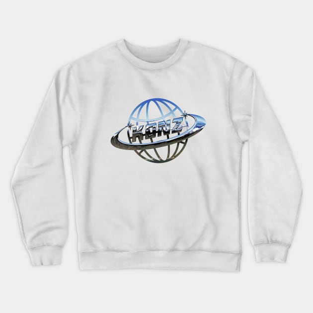 Y2K STYLE CHROME Crewneck Sweatshirt by Jems Studio Design